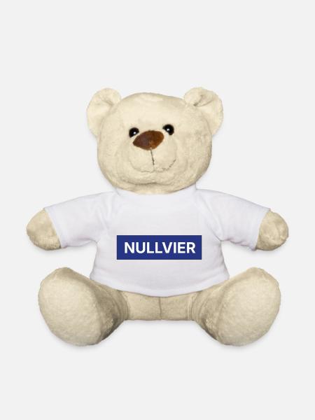 Nullvier Box Logo - Teddy Bear - sun yellow