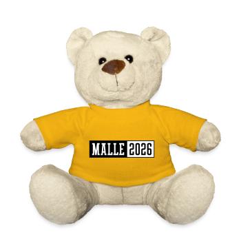 Malle 2026 - Teddy Bear - sun yellow - Front