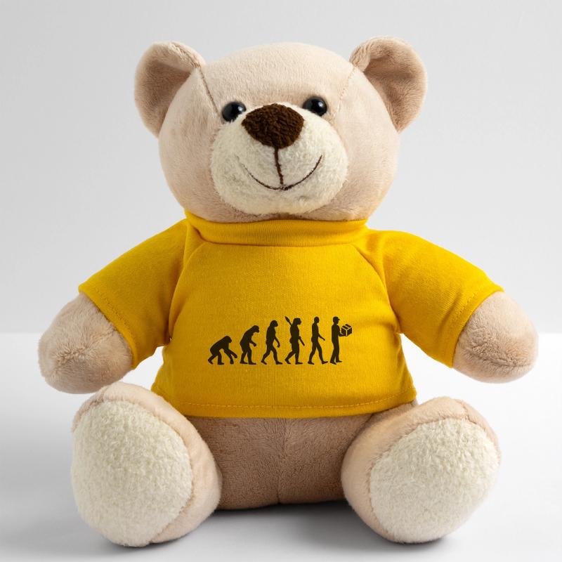 Evolution delivery man Teddy Bear