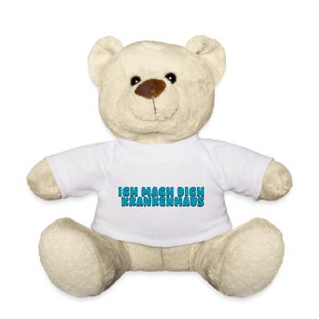 Ich mach dich Krankenhaus - Teddy - Sonnengelb - Vorne