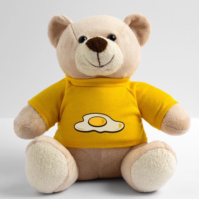 A fried egg Teddy Bear