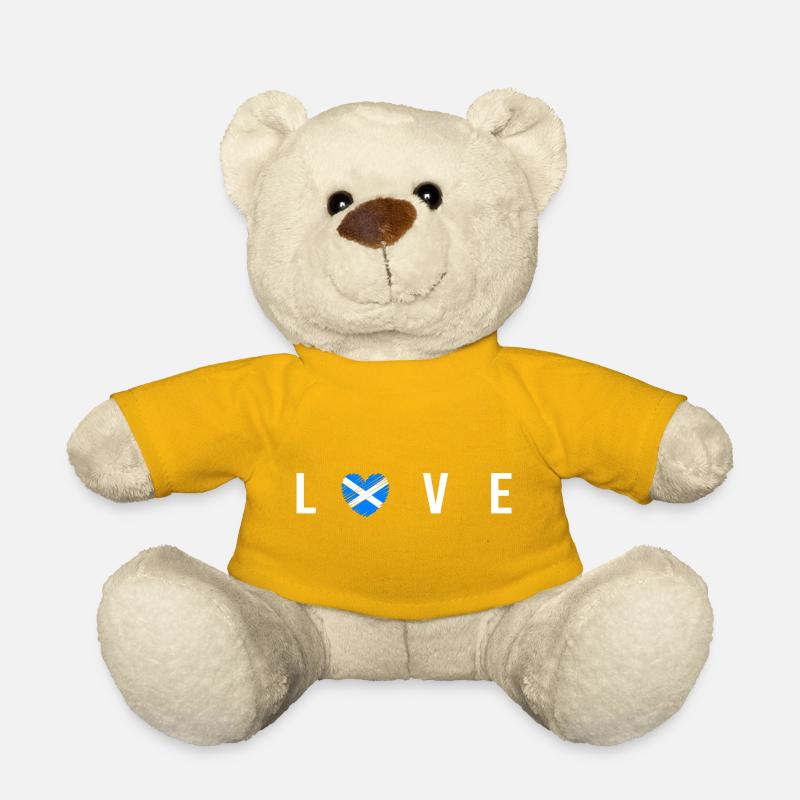 Schottland - Teddy - Sonnengelb