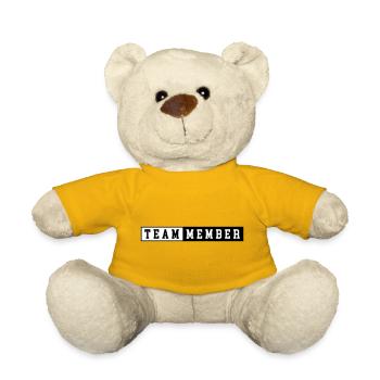Team Member - Teddy Bear - sun yellow - Front