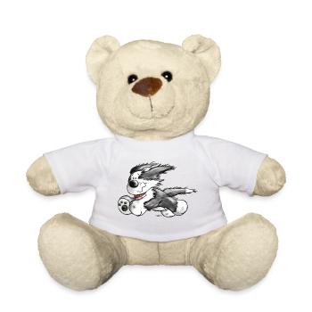 Beardie Power - Bearded Collie - Hund - Teddy - Sonnengelb - Vorne
