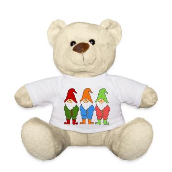 Wichtel Zwerge - Teddy - Sonnengelb - Vorne