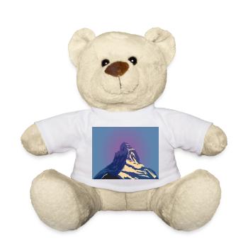 Matterhorn Swiss Mountain - Teddy Bear - sun yellow - Front
