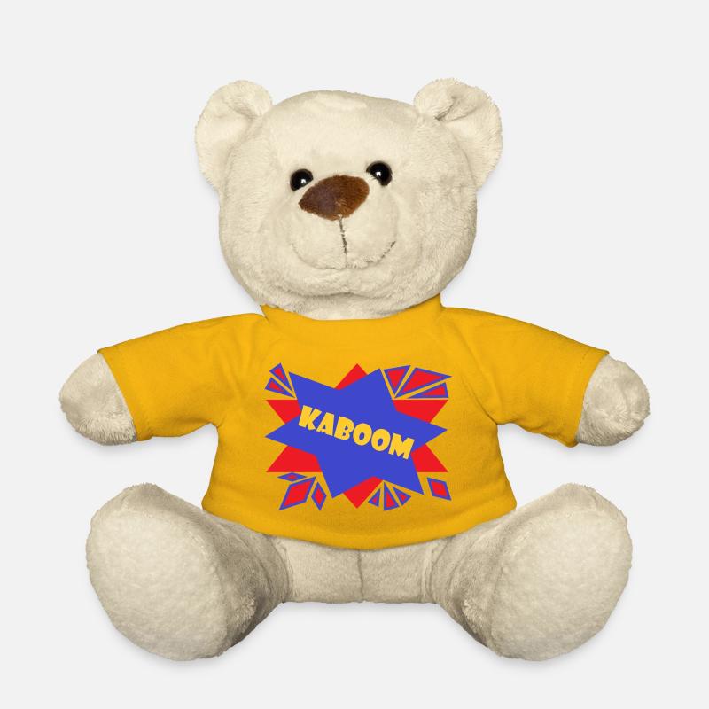 Bande dessinée Kaboom - Nounours - jaune soleil