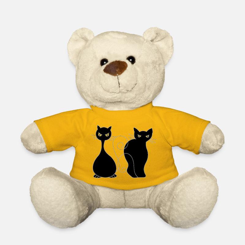 Katzen - Teddy - Sonnengelb