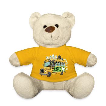 Ghost Transport Squad Van Design - Teddy Bear - sun yellow - Front