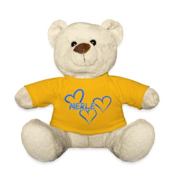 Merle - Nounours - jaune soleil - Devant