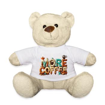 More coffee - Teddy Bear - sun yellow - Front