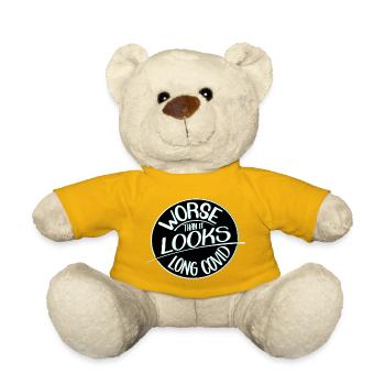 Worse than it looks, Long Covid - Teddy Bear - sun yellow - Front