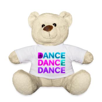 DANCE DANCE DANCE – Neon 80s mit Boxen - Teddy - Sonnengelb - Vorne
