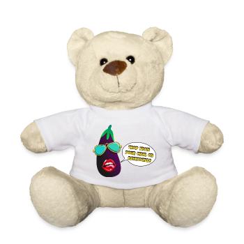 Too fresh to end up in Ratatouille - Teddy Bear - sun yellow - Front