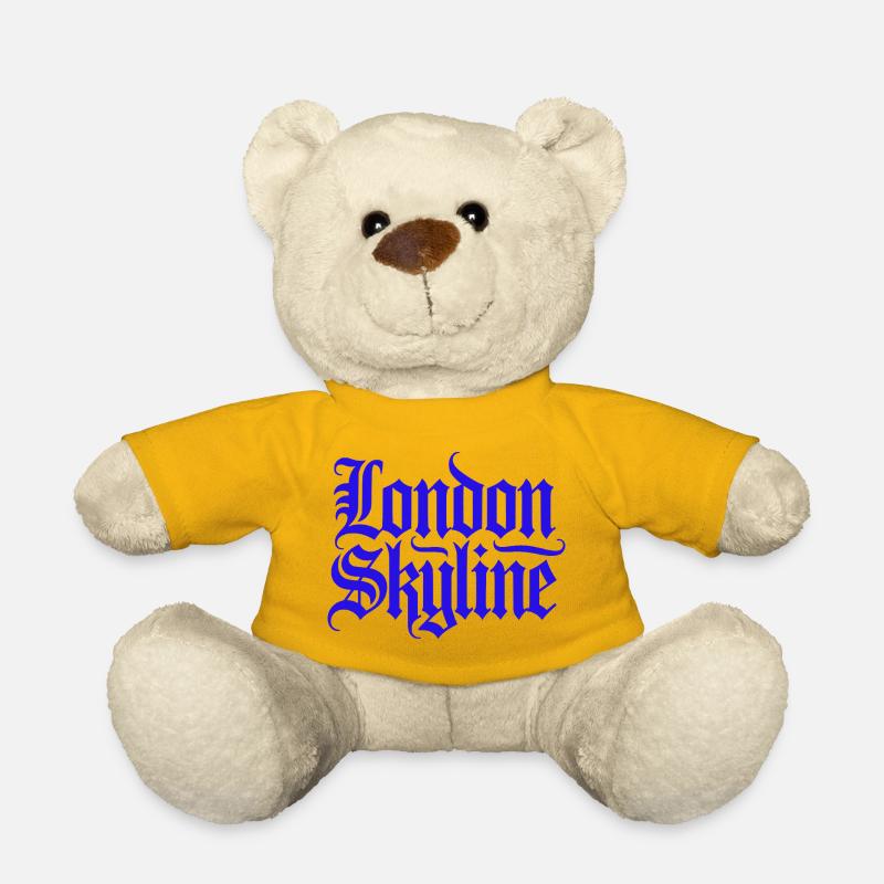 Skyline de Londres - Nounours - jaune soleil