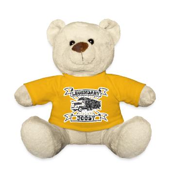 First name Joost - Teddy Bear - sun yellow - Front