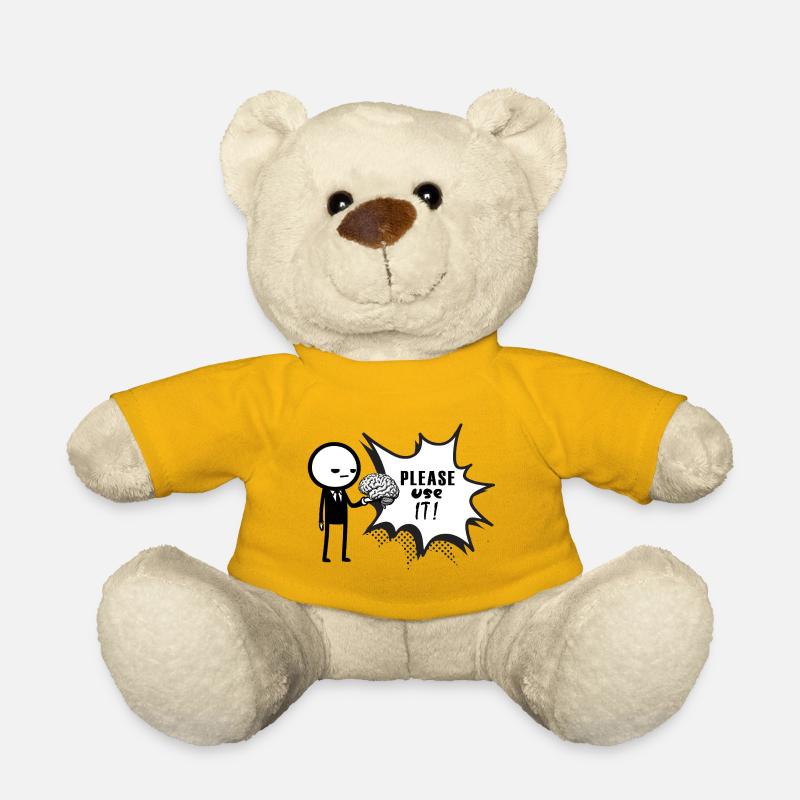 pls_use_it - Nounours - jaune soleil