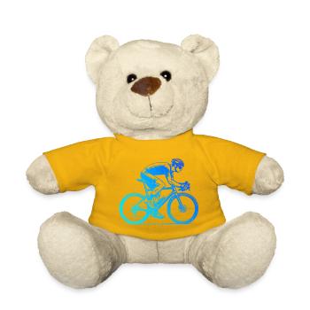 Compact road bike design for road bike - Teddy Bear - sun yellow - Front