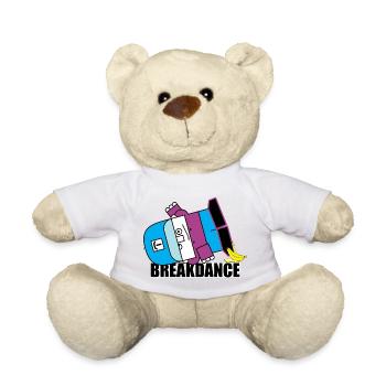 Banana Breakdance Bot - Teddy Bear - sun yellow - Front
