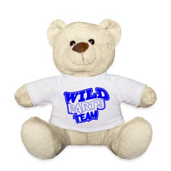 Wild Party Team Graffiti - Teddy Bear - sun yellow - Front