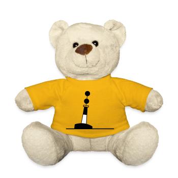Tonne - Boje Nordsee Segeln Ostsee Maritim - Teddy - Sonnengelb - Vorne