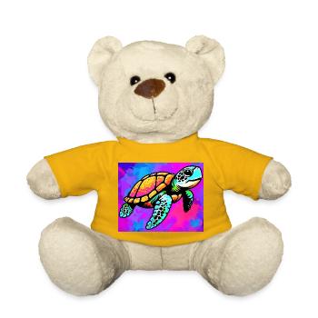 turtle - Teddy Bear - sun yellow - Front