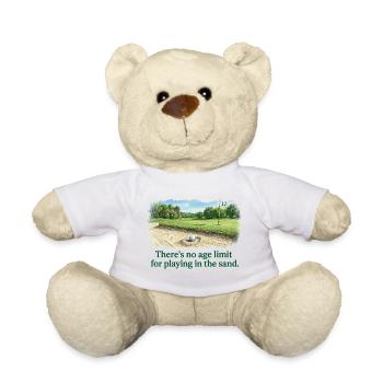 Pas d'âge pour jouer dans le sable golf - Nounours - jaune soleil - Devant