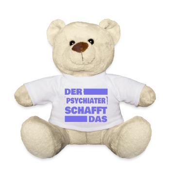 Beruf Psychiater - Teddy - Sonnengelb - Vorne