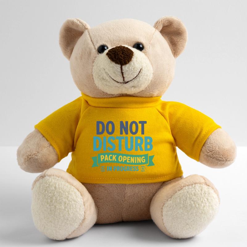 Do Not Disturb Pack Opening In Progress Trading Teddy