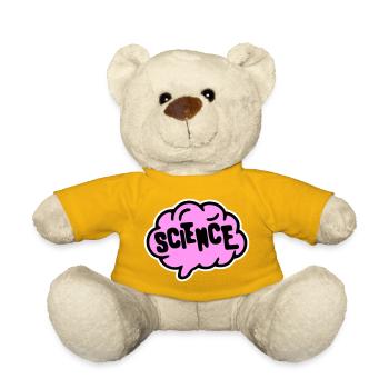 Déclaration scientifique : Déclaration sur l’éducation des nerds - Nounours - jaune soleil - Devant