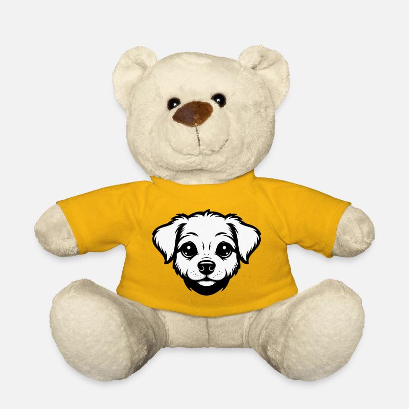 Süßes Welpen Design - Teddy - Sonnengelb