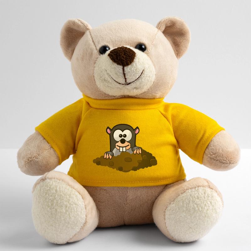 Maulwurf Comic Stil Teddy
