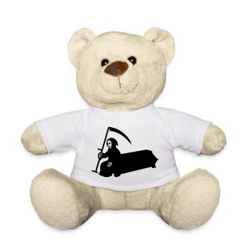 skeleton - Teddy Bear - sun yellow - Front