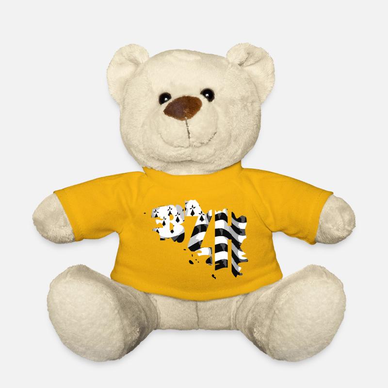 BZH - Nounours - jaune soleil