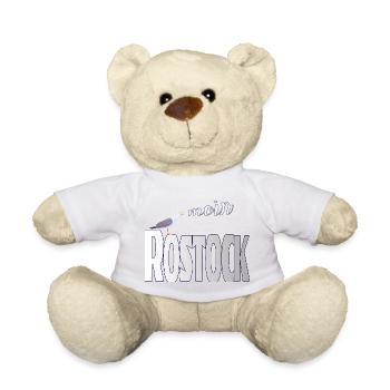 Rostock Möwe & Moin Ostsee - Teddy - Sonnengelb - Vorne