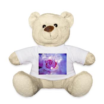 Rose's bright multiple exposure - Teddy Bear - sun yellow - Front