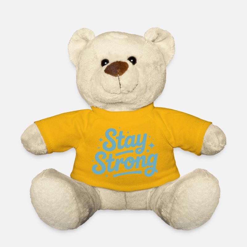 Scénario Stay Strong avec des stars - Nounours - jaune soleil