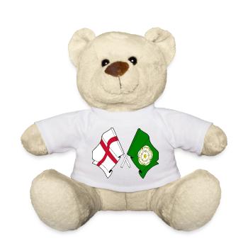 North Yorkshire & England crossed - Teddy Bear - sun yellow - Front