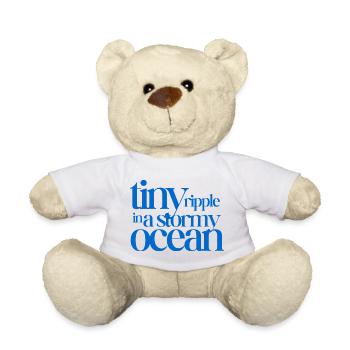 Tiny ripple in a stormy ocean - Teddy - Sonnengelb - Vorne