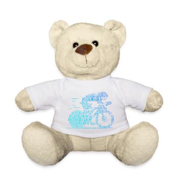 A must-have for real road bikes - Teddy Bear - sun yellow - Front