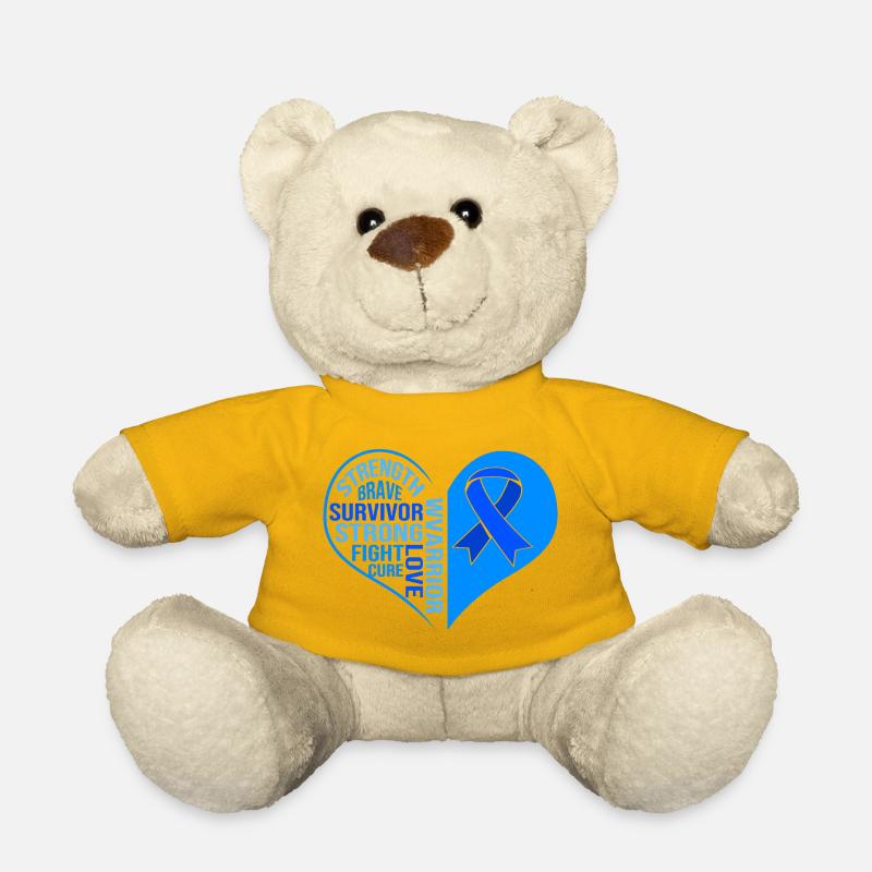 ALS nerve disease - Teddy Bear - sun yellow