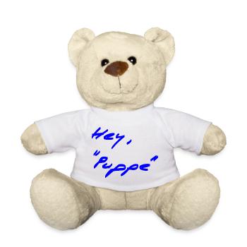 Greeting - different - Teddy Bear - sun yellow - Front