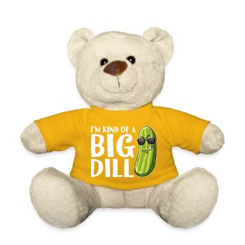 Big Dill Pickle Wortspiel-Tee - Teddy - Sonnengelb - Vorne