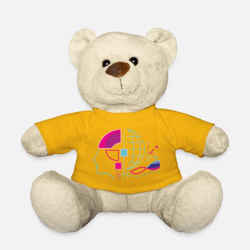 Global intelligence - Teddy Bear - sun yellow
