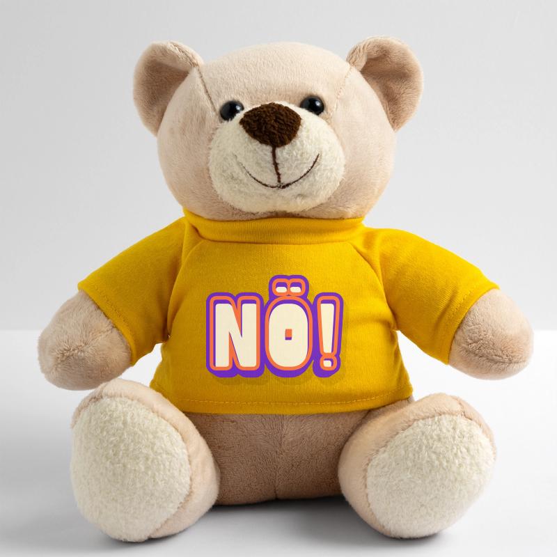 NON ! Lettrage néon pop Nounours