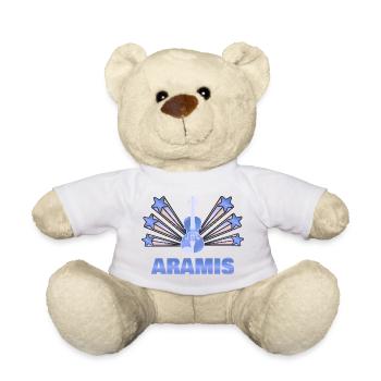 Cadeau pour Aramis - Nounours - jaune soleil - Devant