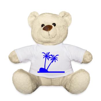 Palmen - Teddy - Sonnengelb - Vorne