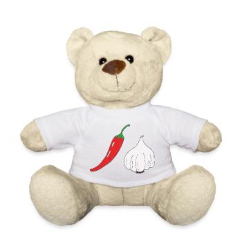Duo piment-ail - Nounours - jaune soleil - Devant