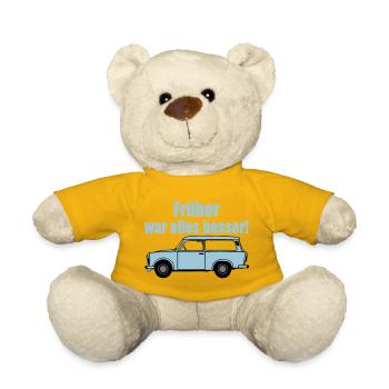  , DDR Kult , früher war alles besser (25) - Teddy - Sonnengelb - Vorne