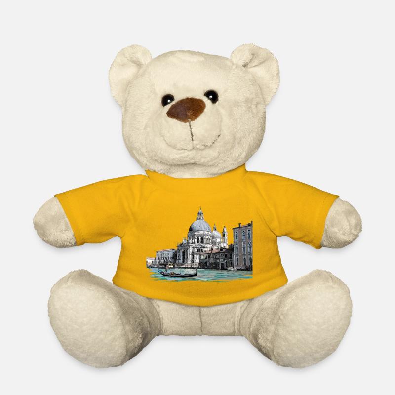 Venice - Teddy Bear - sun yellow